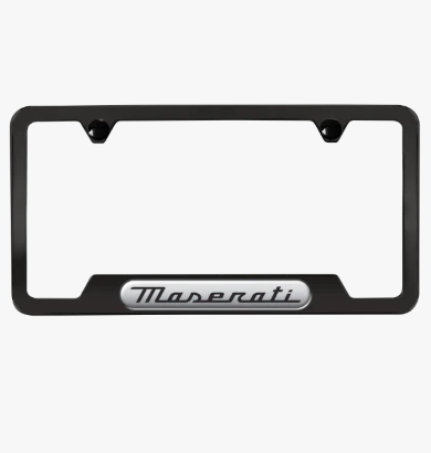 Maserati License Plate Frame