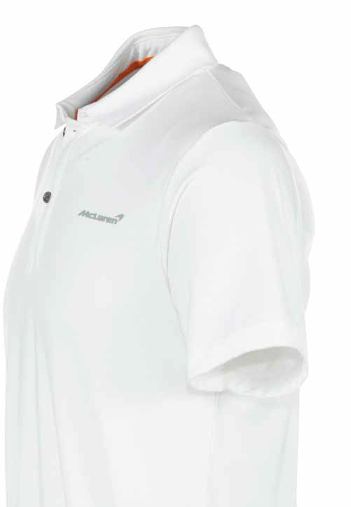 McLaren Men's White Polo Shirt