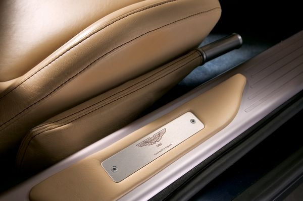 Aston Martin Personalized Sill Plaque