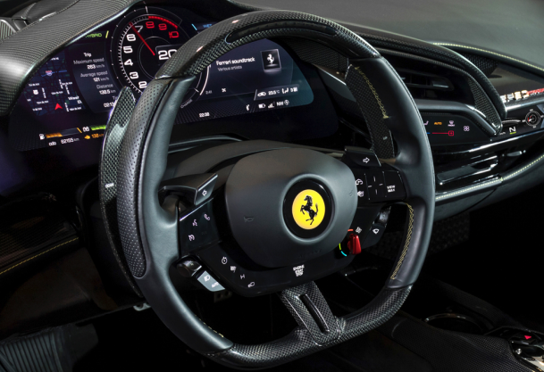 Ferrari Carbon Fiber Steering Wheel