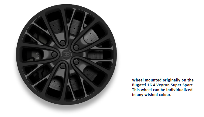 Bugatti Veyron Super Sport Wheels