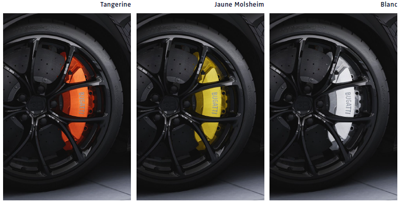 Bugatti Chiron Brake Calipers