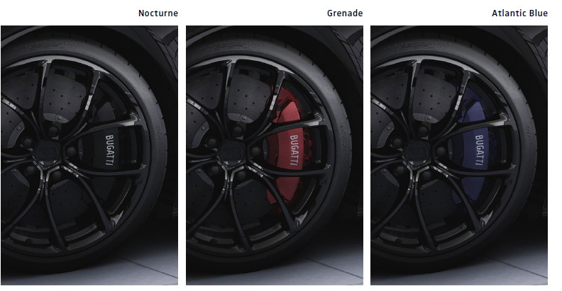 Bugatti Chiron Brake Calipers