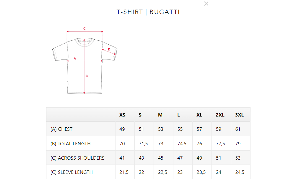 Bugatti Chiron Pur Sport Gray Shirt