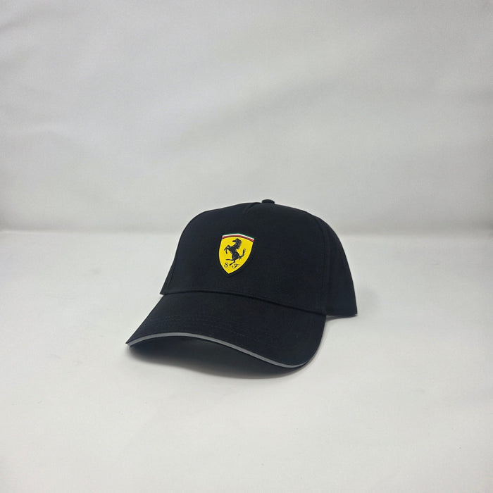 Ferrari Black Adult Essentials Cap