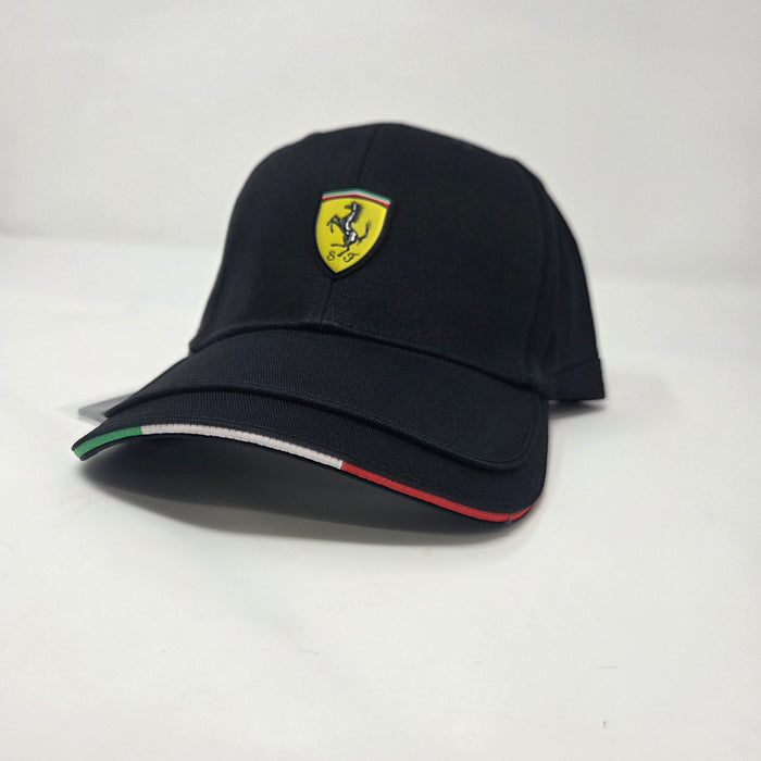 Ferrari Italian Flag Cap with Double Visor