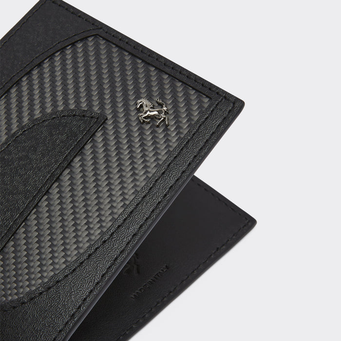 Ferrari Carbon Horizontal Wallet