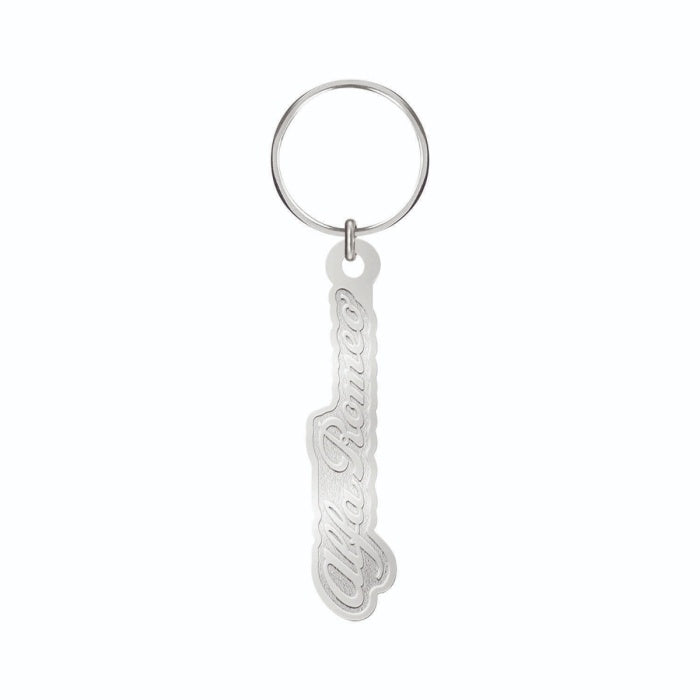 Alfa Romeo 2D Script Keychain