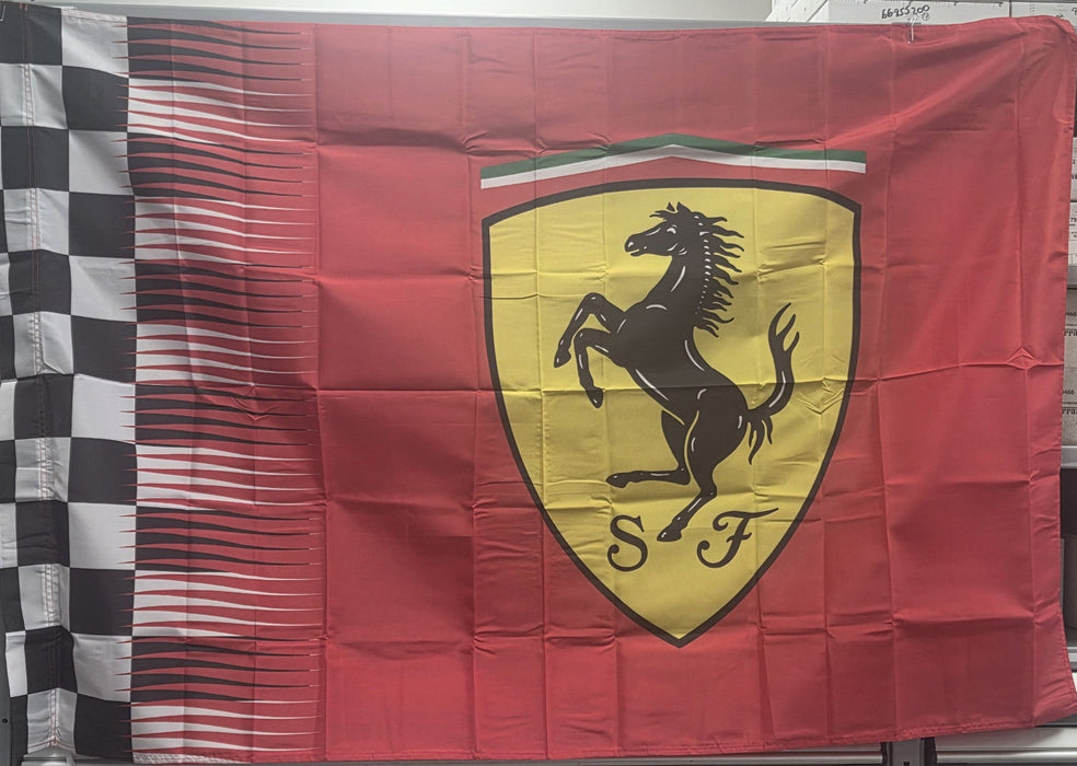 Ferrari Scudetto Flag 100X15