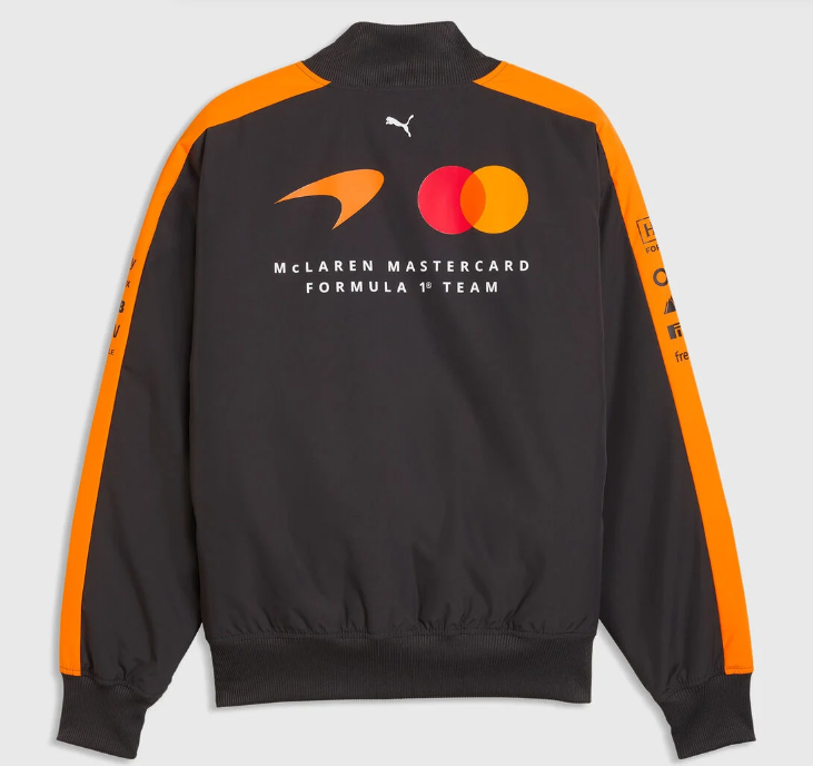 McLaren Mastercard F1 PUMA 2026 Team Bomber Jacket
