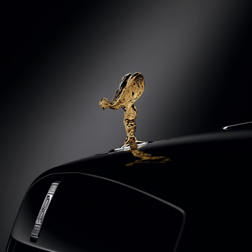 Rolls-Royce Phantom 9-Carat Gold Plated Spirit of Ecstasy — Miller