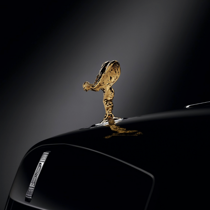 Rolls-Royce Phantom 9-Carat Gold Plated Spirit of Ecstasy