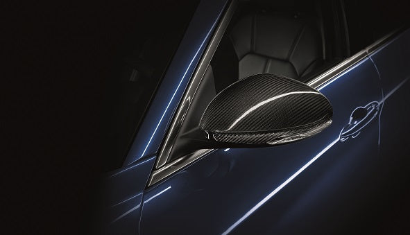 Mirror Covers, Carbon Fiber Mirror Caps