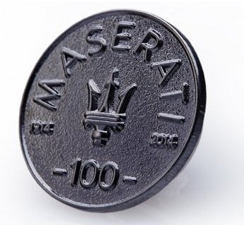 Maserati Centennial Pin