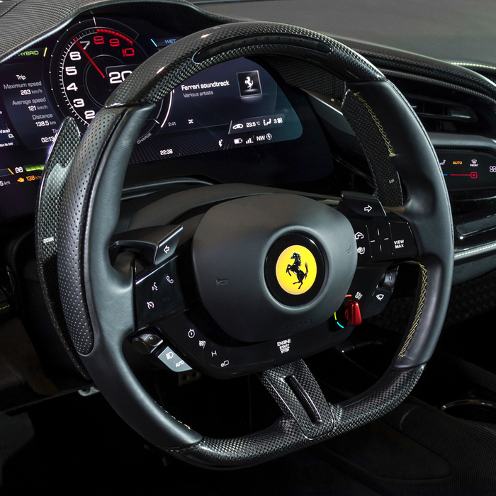 Ferrari Carbon Fiber Steering Wheel