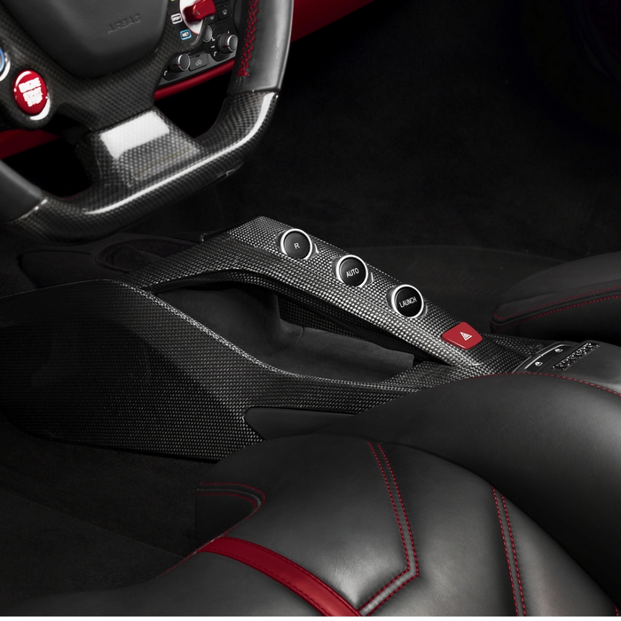 Ferrari 488 Carbon Fiber Center Console Bridge