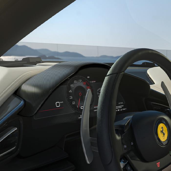 Ferrari Purosangue Carbon Fiber Dashboard