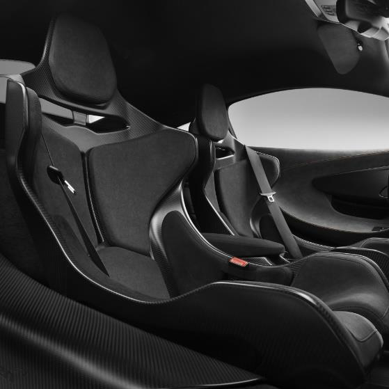 McLaren 570S and 600LT Carbon Fiber Senna Style Racing Seats