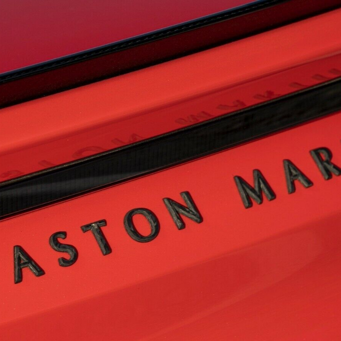 Aston Martin New Vantage Carbon Fiber Rear Badge