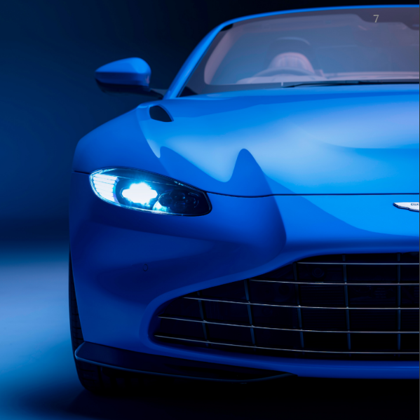 Aston Martin New Vantage Vaned Front Grill