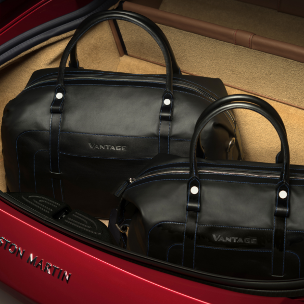 Aston Martin New Vantage Four Piece Luggage Set - Leather