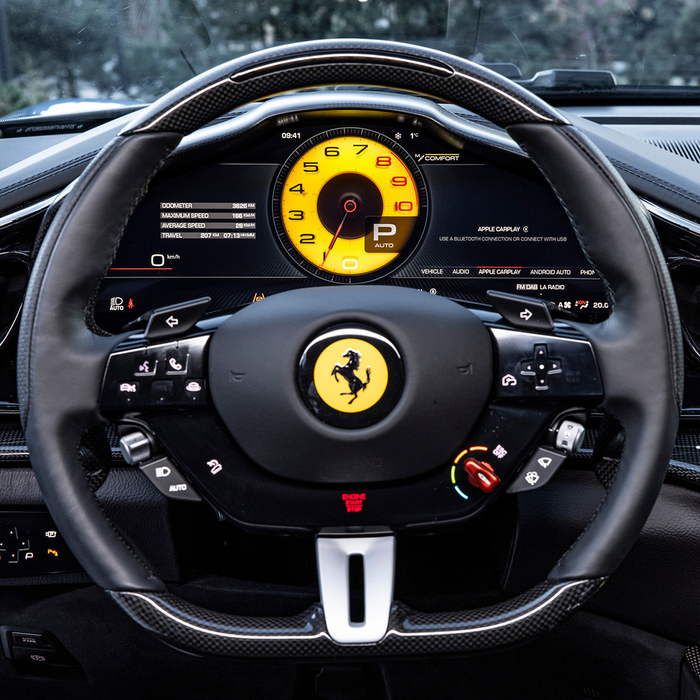 Ferrari Purosangue Carbon Fiber Steering Wheel