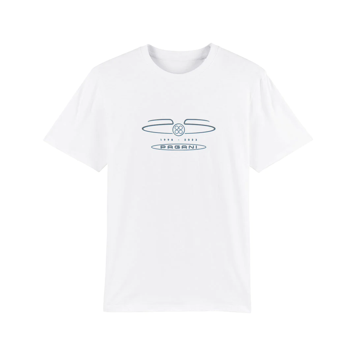 Pagani 25th Anniversary Logo White Shirt