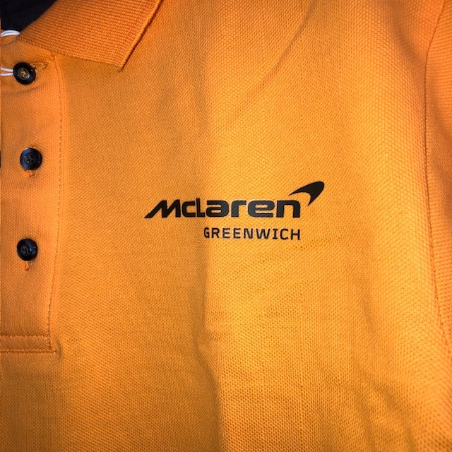 McLaren Greenwich Papaya Polo