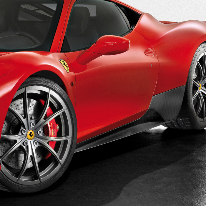 Ferrari 458 Carbon Fiber Under-Door Kit