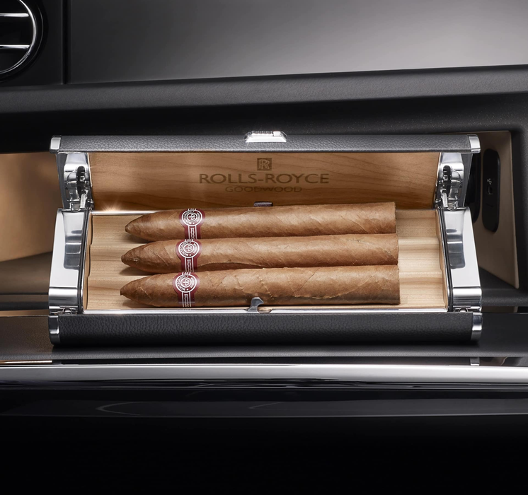 Rolls-Royce Phantom VII Humidor In Glove Box