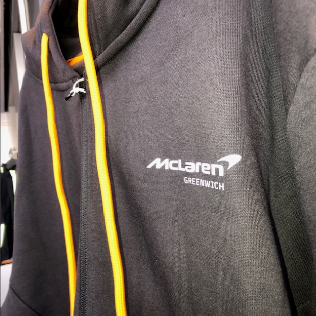 McLaren Greenwich Full Zip Hoodie — Miller Motorcars Boutique