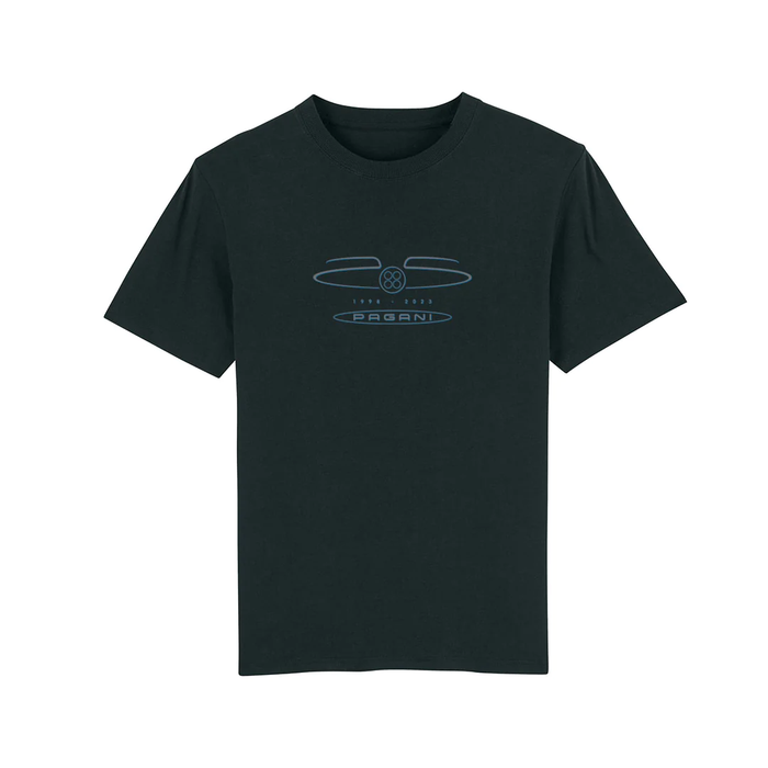 Pagani 25th Anniversary Logo Black Shirt