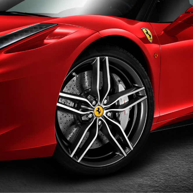 Ferrari 458 20" Forged Wheels