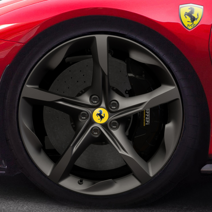 Ferrari SF90 20'' Forged Wheels, Matte Grigio Corsa — Miller
