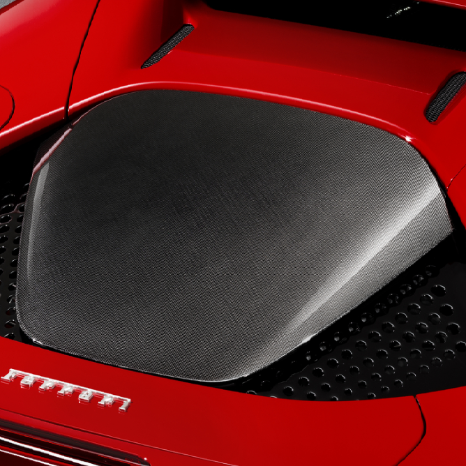 Ferrari SF90 Carbon Fiber Engine Bay Cover