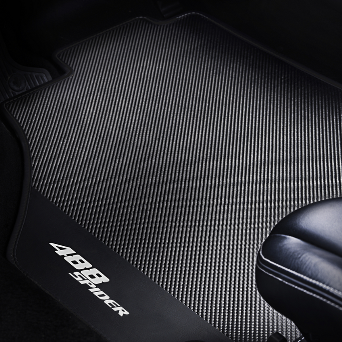 Ferrari 488 Carbon Fiber Overmats