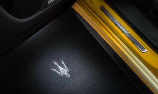 Maserati Levante Courtesy Lights With Trident Logo