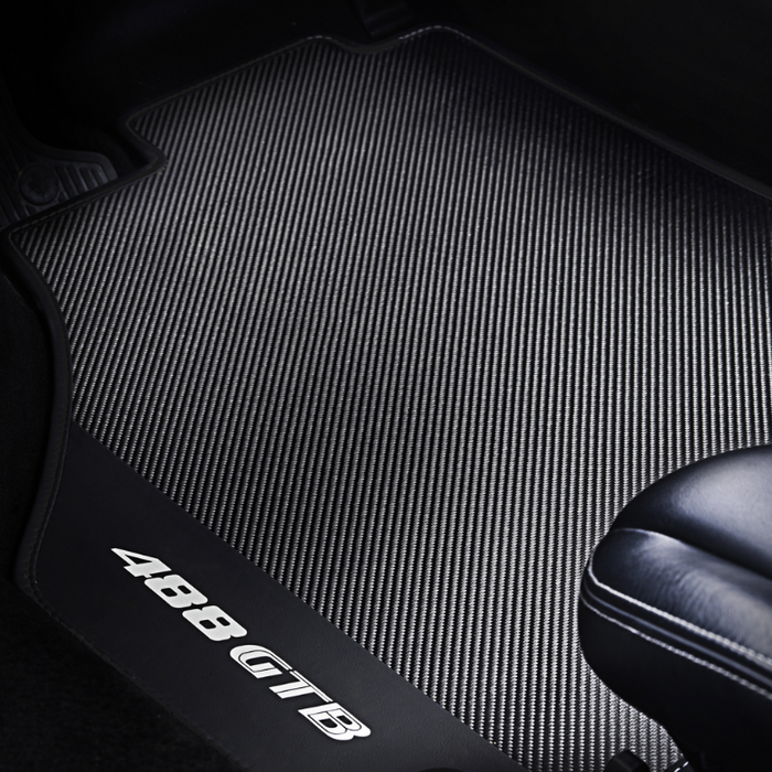 Ferrari 488 Carbon Fiber Overmats