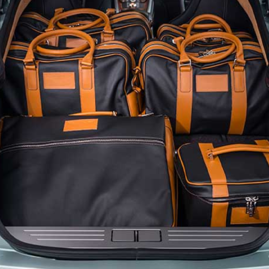 Q By Aston Martin Personalized Luggage — Miller Motorcars Boutique