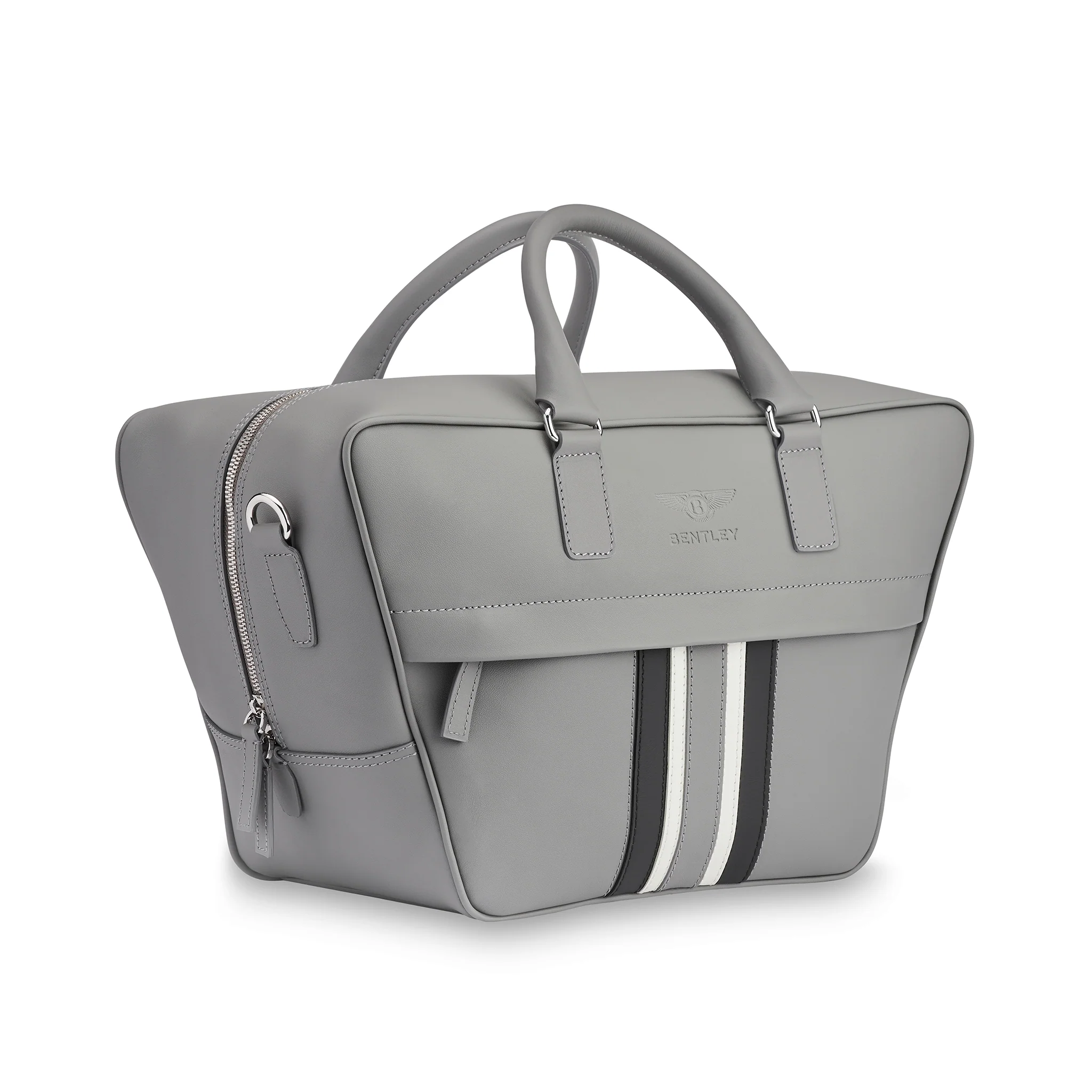 BENTLEY レザー バックパック グレー/レッド BENTLEY レザー バックパック グレー/レッド BENTLEY レザー バック