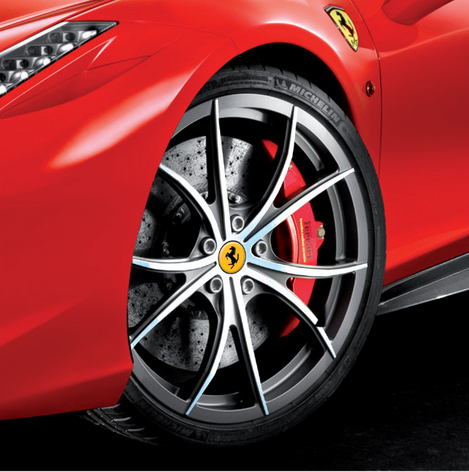 Ferrari 458 Forged Multi-Spoke Wheels