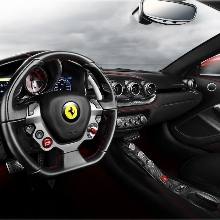 Ferrari F12 Berlinetta Carbon Fiber Center Tunnel Console