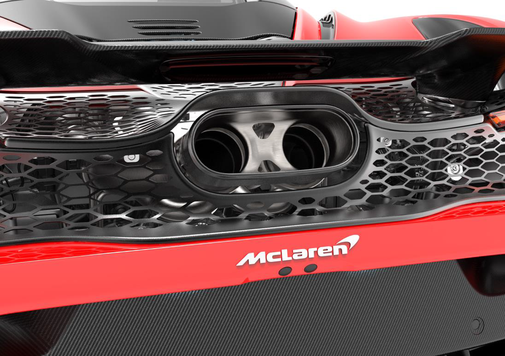McLaren 750S Exhaust Finisher
