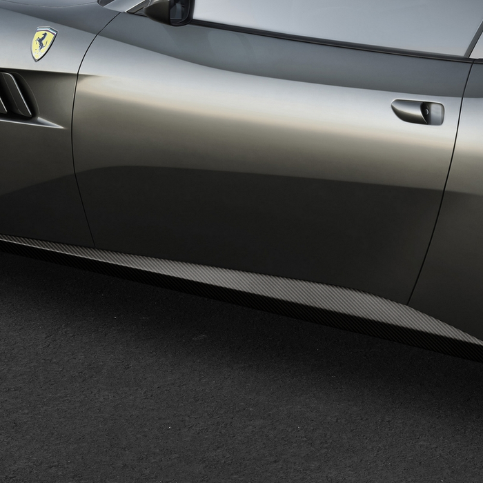 Ferrari GTC4 Lusso Carbon Fiber Under-Door Kit