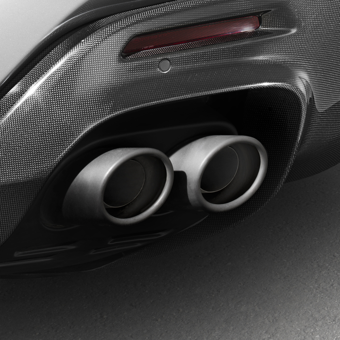 Ferrari Purosangue Titanium Tailpipes