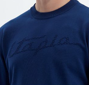 Pagani x Utopia Crew Neck Sweater Cotton Yarn