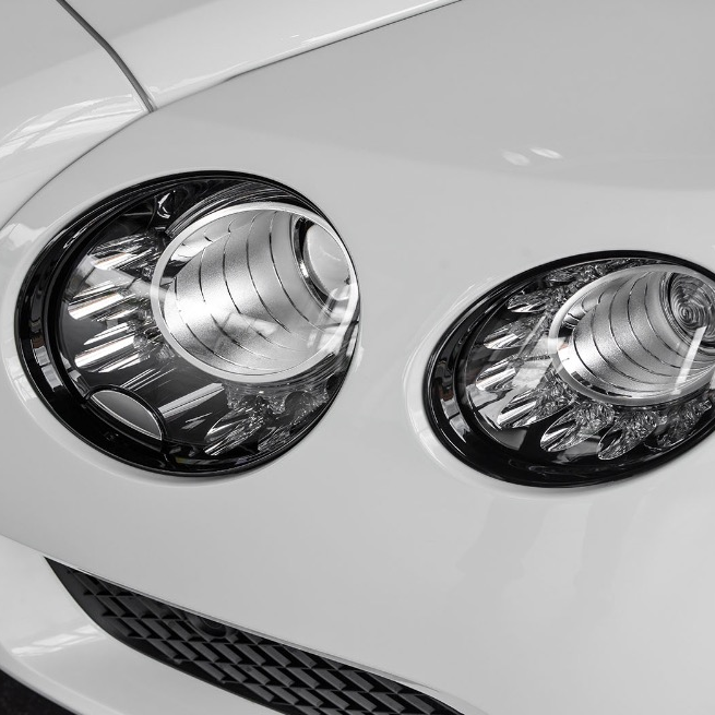 Bentley Continental Blackline Dark Tint Headlamp Kit — Miller