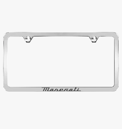 Maserati Slimline License Plate Frame