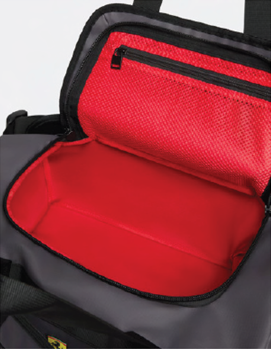 Ferrari Shield Duffle bag and Backpack