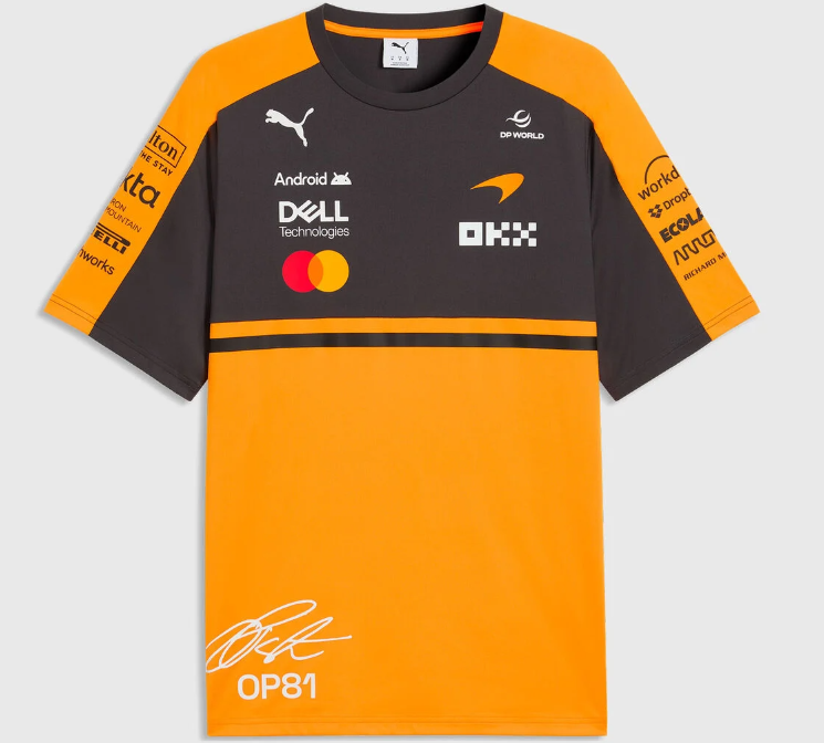 McLaren Mastercard F1 PUMA 2026 Oscar Piastri T-shirt